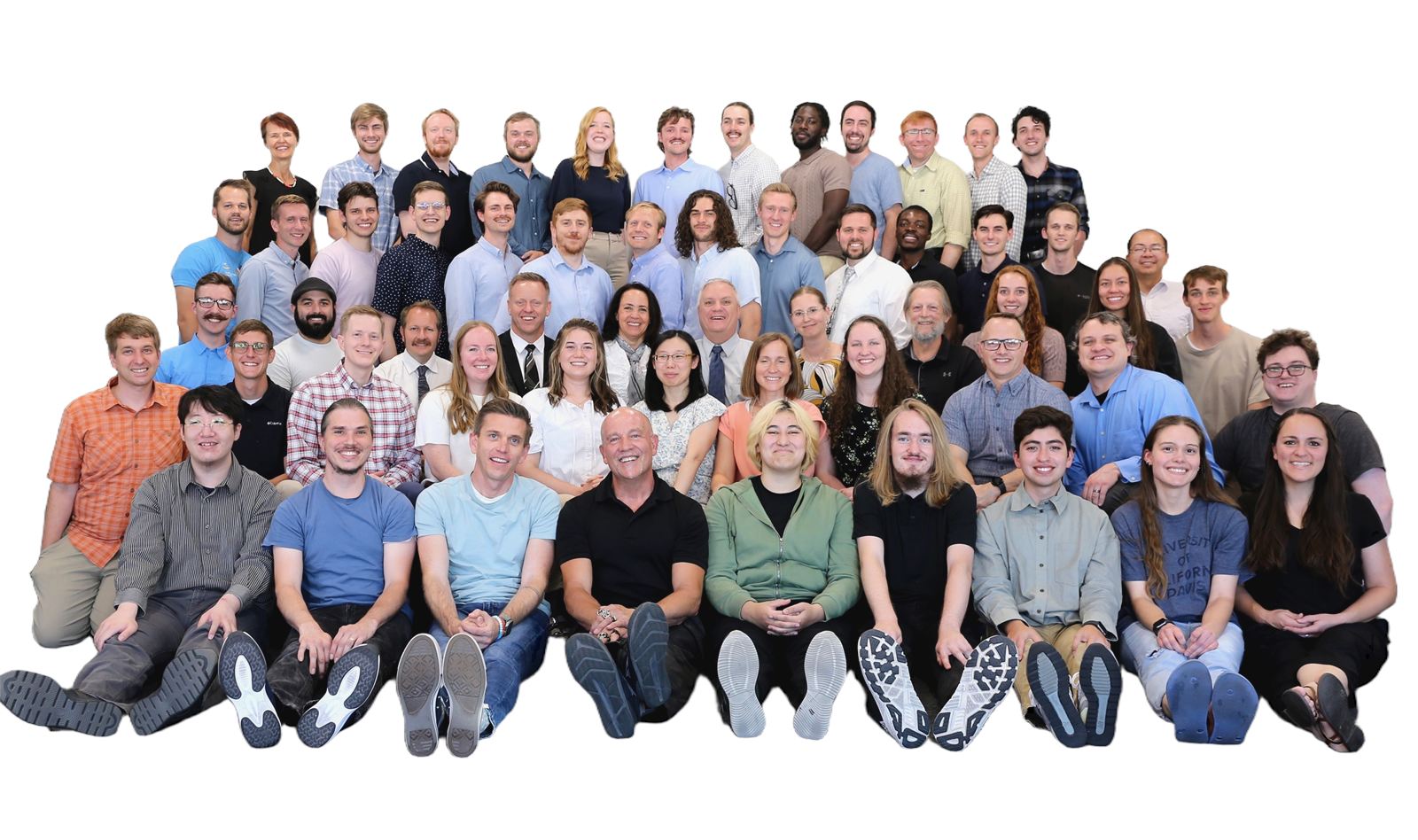 The full Pentara team: statisticians, data managers, and clinical programmers photographed together
